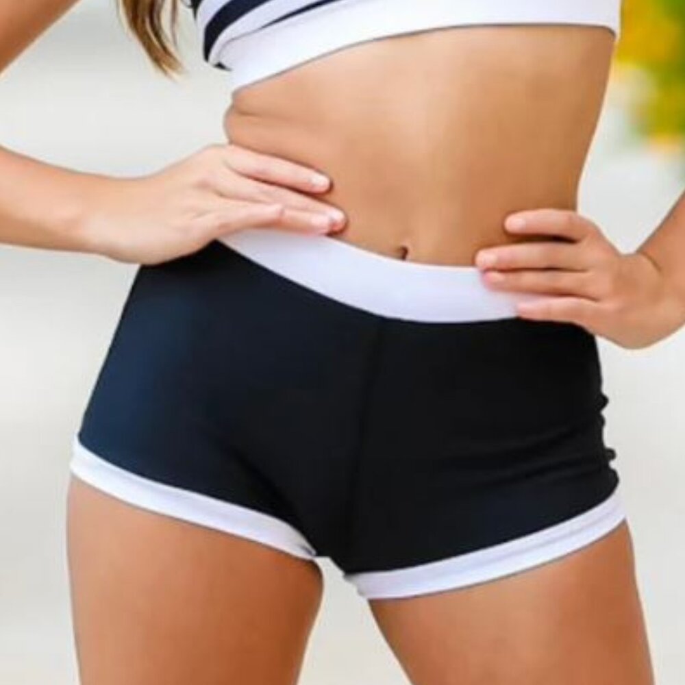Kids Black and White Dance Bottoms